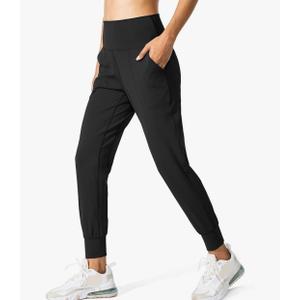 G Gradual Women's Joggers High Waisted Yoga Pants with Pockets Loose Leggings for Women Workout, Athletic, Lounge.M