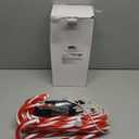 Joiedomi 12 Pcs Christmas Candy Cane Pathway Markers Lights, 12 Stakes Lights with Warm White, Waterproof Outdoor Decorations for Holiday Xmas Indoor,Yard,Patio,Garden,Walkway