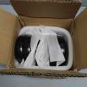 Ceramic Soy Sauce Dish,3.5 Inch Dipping Bowls Side Dishes Set of 6, Small Appetizer Pinch Dip Bowls for Condiments, Sushi, Ketchup, BBQ (Black)