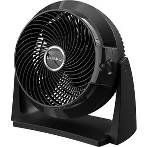 Lasko 3635 10-Inch Blades Air Flexor Floor or Wall Mount Fan, Black