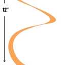 Stunning Bluey Spiral Decorations (Pack of 12) - Multicolor Cardstock Hanging Decor - Perfect for Parties, Events & Occasions