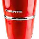 OVENTE Immersion Hand Blender, 300W Electric Handheld Portable Stick Mixer with 2 Mixing Speed and Stainless Steel Blades for Effortless Blending Smoothies, Shakes, Puree or Baby Food, Red HS560R Corded