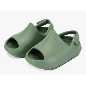 Toddler Little Kids Slides Sandals for Boys Girls Summer Slip-On Slide Slippers Sandals for Baby Kid Anti-slip Water Shoes Size 2.5