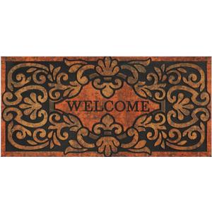 Large 47"x22" Heavy Duty Welcome Mat Outdoor with Non-Slip Rubber Backing - Durable Outdoor Door Mat for Front Door Entrance, Garage, Patio & High Traffic AreasWelcome - Style2