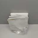 Chenille Sectional Sofa Couch Covers, Herringbone Couch Sofa Covers Washable for Dogs, Funny Fuzzy Couch Covers for Sofa Non Slip Protector for L Shaped(Beige White, 36"x 71")