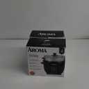Aroma Housewares ARC-363-1NGB 3 Uncooked/6 Cups Cooked Rice Cooker, Steamer, Multicooker, 2-6 cups, Black