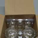 Ascher Vintage LED Edison Bulbs, 6W, Equivalent 60W, Non-Dimmable, High Brightness Cool White 4000K, ST58 Antique LED Filament Bulbs with 80+ CRI, E26 Medium Base, Clear Glass, Pack of 6