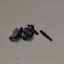 2Pcs 5 Head Shaver Replacement Blades for Freebird Head Shaver, Universal 5 Blades Shaver Replacement Heads for Electric Razor Shaver Head, Bald Men Freedom Grooming Head and Face, Black (1 Count (Pack of 2))