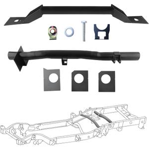 Front Fuel Tank Support Crossmember and Rear Tank Support Crossmember Fit for 1999-2006 Chevy Silverado GMC Sierra 1500 2500
