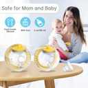 Hands-Free Collection Cups Compatible with Spectra S1 S2 S9, Replace Breast Pump Kits Compatible with Spectra Breast Pumps, 27mm Flange + 17/19/21/24mm Inserts