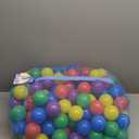 Sunny Days Entertainment 200 Premium Crush-Resistant Play Balls for Ball Pits Non-Toxic, BPA & Phthalate Free Vibrant Assorted Colors with Zippered Storage Bag (2.5" Diameter)