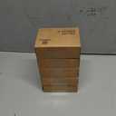 5 x Vitalizart Red Velvet Ribbon Set 3/8" x 15 Yd Burgundy Wooden Spool Fabric Trim 3 Rolls * 5 Yd for Christmas Wreath Decoration Handmade Craft Ornaments Gift Wrapping & Bow Making