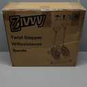 Stepper Machine with Resistance Bands, Mini Stepper with 300LBS Weight Capacity, Twist Stepper for Full Body Workout, Adjustable Step Height, Smooth and Quiet, Step Machine for Men Women