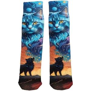 Ao Yee ZGL White Elephant Gifts,Christmas Gag Socks Stocking Stuffers for Animal Lovers Adult Women Men Teens Cat Mom Dog Dad