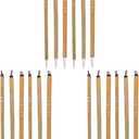 18 Pcs Chinese Calligraphy Brushes Writing Drawing Ink Brushes Kanji Sumi Brush Pen Maobi Watercolor Pen for Beginners and Students