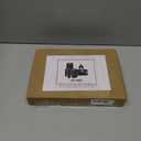 Solar Powered Address Sign Lamp House Number Light with Bright White Led Durable Material Easy Installation for Outdoor Use Illuminates House Address at Night