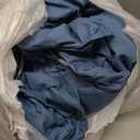 CozyLux Grayish Blue Queen Comforter Set, 3 Pieces Dusty Blue Solid Breathable Quilted Bedding Sets, Luxury Soft Fluffy Bed Set with Down Alternative Comforter All Season (1 Comforter & 2 Pillowcases)