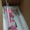 Scooter for Kids Ages 3-12 - Kids Kick Scooters with Led Light Up Wheels & 3 Levels Adjustable Handlebar, Lightweight Foldable 2 Wheel Girly Pink Scooter, Christmas Birthday Gifts for Girls Boys