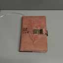 Lock Diary for Women Diary with Lock for Girls A5 Leather Locked Journal 260 Pages 100 GSM Refillable Journal with Lock for Teens Secrets Flower Journals with Combination Passwords, 5.7"x8.3", Purple