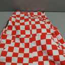 Adult Halloween Costume Big Boy RED Overall Pants