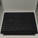 Microsoft Surface Pro Keyboard Without Pen Storage for Surface Pro Copilot+ (11th Edition), Pro 9 and 8, Alcantara Material, Black