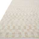 Loloi Kamala Collection KAM-05 Ivory/Natural 2'-3" x 3'-10" Accent Rug