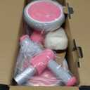 SEREED Baby Balance Bike for 1 Year Old Boys Girls 12-24 Month Toddler Balance Bike, 4 Wheels Toddler First Bike, First Birthday Gifts (Pink New)