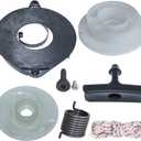 Recoil Starter Pulley Spring Grip Rope Kit for Husqvarna 435 440 Chainsaw Replace # 505647301, 537423201, 540057502