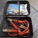 Car Emergency Kit with Battery Jumper Cables, Car Accessories for Men or Women, Emergency Car Kit, Roadside Automotive Safety Kit for Car, Vehicle, Truck or SUV, Gifts for Men or Him, Black