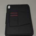 SEYMAC stock Case for iPad (A16) 11th/10th Generation 11''/10.9'', Strong Magnetic Auto Sleep Shockproof Case with Absorbing Multi-Angles Stand, Pen Holder, Card Slot (Black)