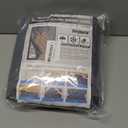 Insulated Window Coverings 40"X59" Oxford Cloth Thermal Window Cover for Winter Window Cover Winter Keeping Warm (Gray, 40*59)