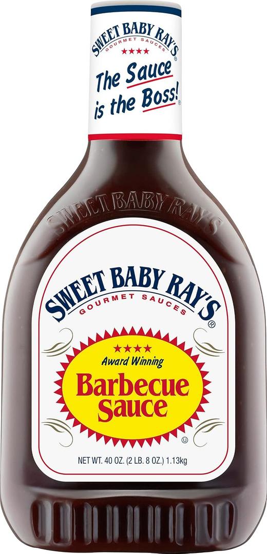 Sweet Baby Ray's Barbecue Sauce, 40 Ounce Each - 2 pack (EXP 11/17/27)