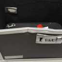 Vaultz Secure Security Lock Boxes - Safe Combination Lock Box, Storage for Documents, Valuables, Medicine & Money - 9.88 x 7.75 x 7 Inch - Black/Chrome