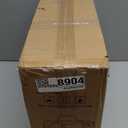 AmorArc Ceramic Dinnerware Sets for 4, 12 Pieces Square Handpainted Plates and Bowls Set, Chip and Scratch Resistant Stoneware Dishes Set, Dishwasher & Microwave Safe, Ocean Blue