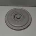 Microwave Splatter Cover For Food With Anti-Scald Base Plate, Large Plastic & Silicone Vented Avoid Scalding Collapsible Guard Lid, Kitchen Essential Gadgets For Meal Prep-10.7 Inch (Gray)