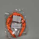 Halloween Headbands for Women, Jeweled Spooky Pumpkin Bat Ghost Gothic knotted Headband for Women for Halloween Goth Hair Accessories (Bright Orange)