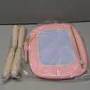 Kikidex Magnetic Drawing Board, Toddler Girl Toys for 1-2 Year Old, Doodle Board Pad Learning and Educational Toys for 1 2 3 Year Old Baby Kids Birthday Gift(Soft Pink)