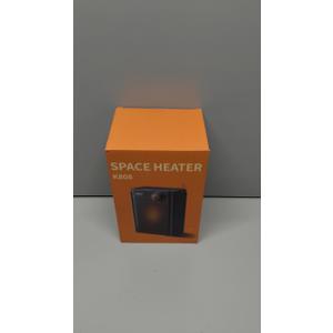 Portable Electric Space Heater, Fast Heating Space Heater, 1500W PTC Ceramic Personal Heater with Thermostat, Tip-Over & Overheat Protection, Compact for Bedroom, Bathroom, Office Desk, Indoor Use