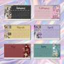 Singer Inspired Desk Calendar 2026 Best Era Design Gift for Music Fans Desk Decoration for Home & Office