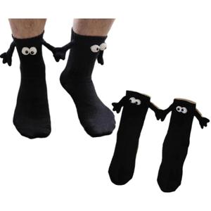 Holding Hands Cute Socks Magnetic Connection Doll Funny Christmas Birthday Gifts Idea