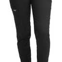 Cherokee Women Scrubs Pant Workwear Revolution Mid Rise Jogger WW115, M, Black
