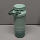 Momcozy 22oz Portable Breast Milk Cooler for Outdoor, Life Saver with 360 Total Cooling for 24 Hours, Larger Capacity Travel Breastmilk Chiller with 2pcs Baby Bottles for Breastmilk Storage (Green)