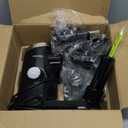 Aeitto Classic Horizontal Cold Press Juicer, Slow Masticating Juicer with Quiet Motor, High Juice Yield, Easy to Clean, Juicer Machines with Soft & Hard Modes for Fruits & Vegetables, Premium Black