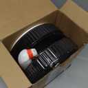 Aveniee 360 Rotating Makeup Organizer for Vanity, Upagraded Perfume Skincare Bathroom Counter Organizers with Brush Divider, 3 Tier Spinning Lipstick Cosmetic Lotion Storage,Grey