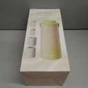 LUCKBEE Portable Breastmilk Cooler - 16oz Breast Milk Cooler Bottle with LCD Temp Display Cooling up to 24 Hours, Breastmilk Chiller with 2pcs Milk Storage Bottles, Breastfeeding Essentials for Baby (Green)