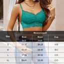 Avidlove Lace Bralettes for Women Spaghetti Adjustable Strap Tank Camisole No Underwire Crop Top