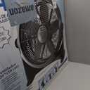MAN 20-Inch Floor Fan, Gray and Black, High-Velocity Air Circulator, Adjustable Tilt, Indoor Cooling