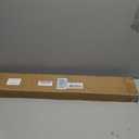 No Drill Blackout Cellular Shades,White,34.5" W x 48" H
