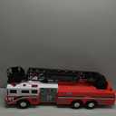 Mighty Fleet Titans 29" Jumbo Toy Fire Truck  Realistic Flashing Lights, Siren Sounds & Extendable Rotating Ladder  Durable, Interactive Vehicle Toy for Kids Ages 3+