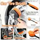 AgiiMan Car Wash Brush with Long Handle, 3-12FT Telescoping Car Cleaning Kit